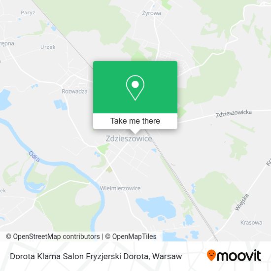 Dorota Klama Salon Fryzjerski Dorota map