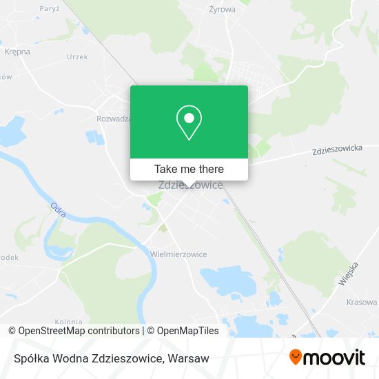 Spółka Wodna Zdzieszowice map