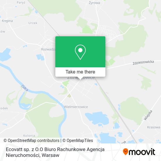 Ecovatt sp. z O.O Biuro Rachunkowe Agencja Nieruchomości map