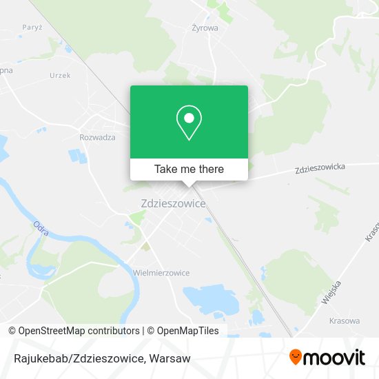 Rajukebab/Zdzieszowice map