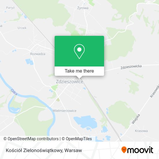 Kościół Zielonoświątkowy map