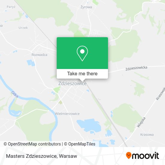 Masters Zdzieszowice map