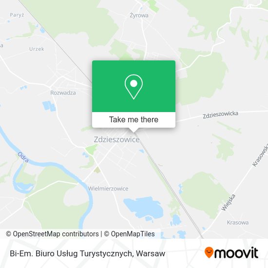 Bi-Em. Biuro Usług Turystycznych map