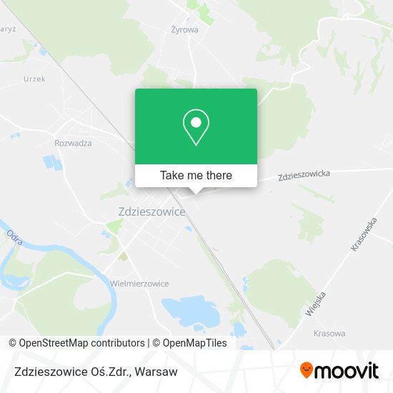 Zdzieszowice Oś.Zdr. map