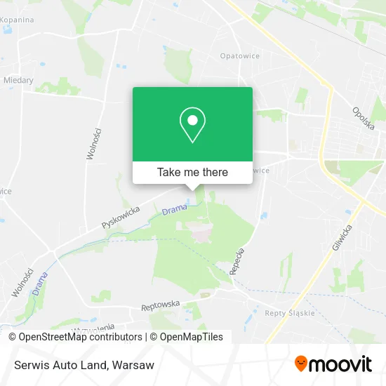 Карта Serwis Auto Land