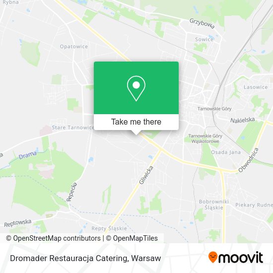 Dromader Restauracja Catering map