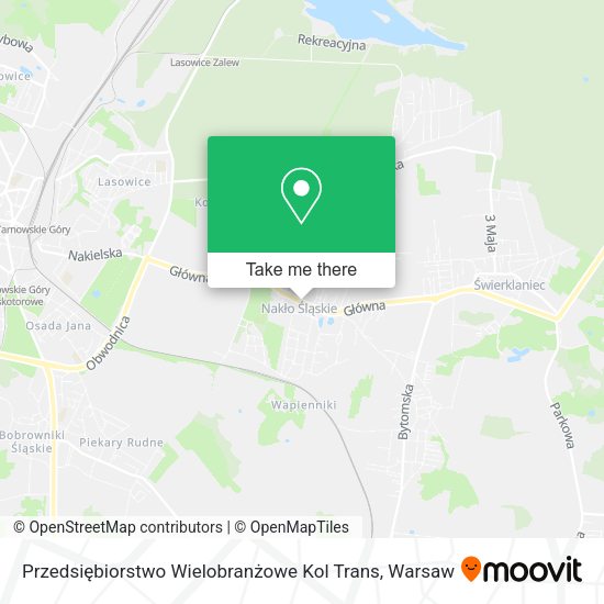 Przedsiębiorstwo Wielobranżowe Kol Trans map