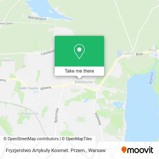 Fryzjerstwo Artykuły Kosmet. Przem. map