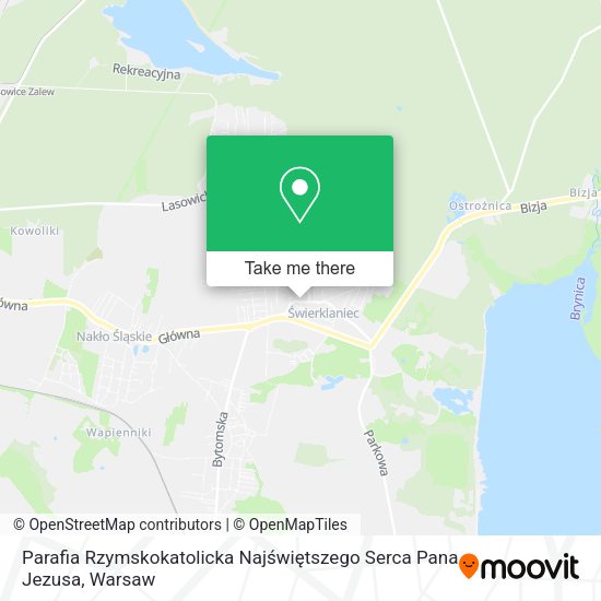 Parafia Rzymskokatolicka Najświętszego Serca Pana Jezusa map