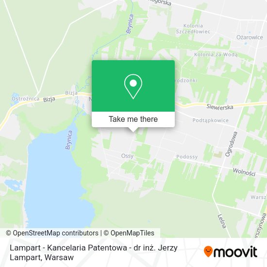 Lampart - Kancelaria Patentowa - dr inż. Jerzy Lampart map