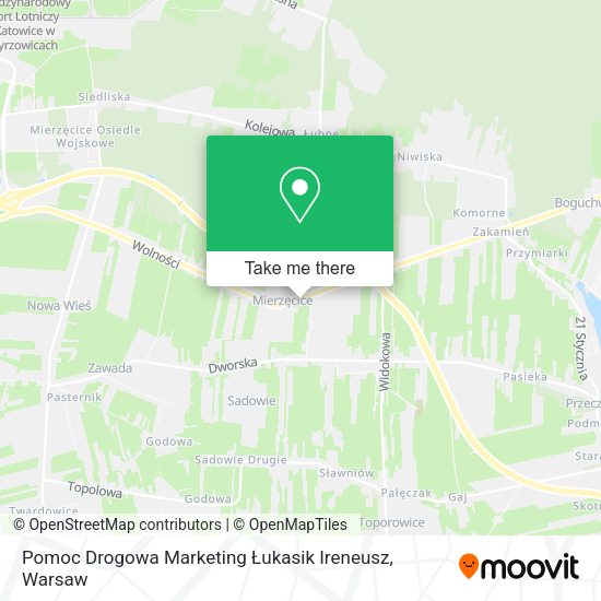 Карта Pomoc Drogowa Marketing Łukasik Ireneusz