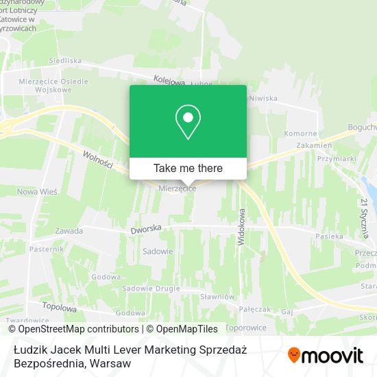 Łudzik Jacek Multi Lever Marketing Sprzedaż Bezpośrednia map