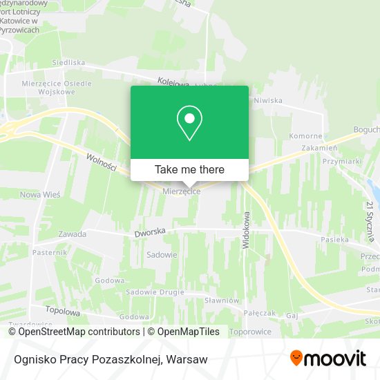 Ognisko Pracy Pozaszkolnej map