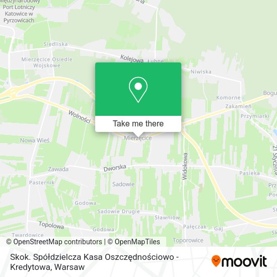 Skok. Spółdzielcza Kasa Oszczędnościowo - Kredytowa map