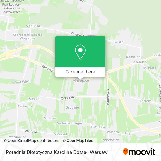 Poradnia Dietetyczna Karolina Dostał map