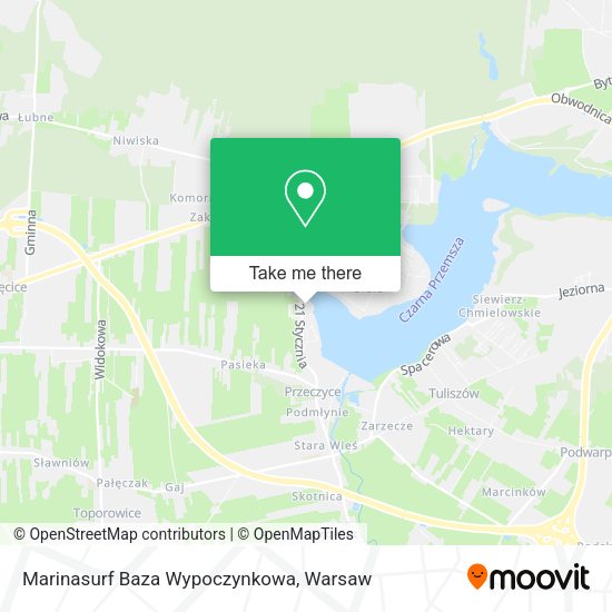 Marinasurf Baza Wypoczynkowa map