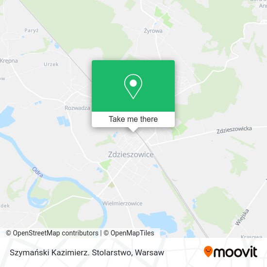 Szymański Kazimierz. Stolarstwo map