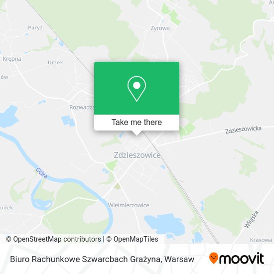 Biuro Rachunkowe Szwarcbach Grażyna map