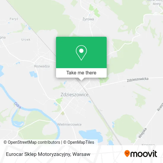 Карта Eurocar Sklep Motoryzacyjny