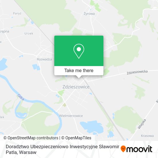 Doradztwo Ubezpieczeniowo Inwestycyjne Sławomir Patla map