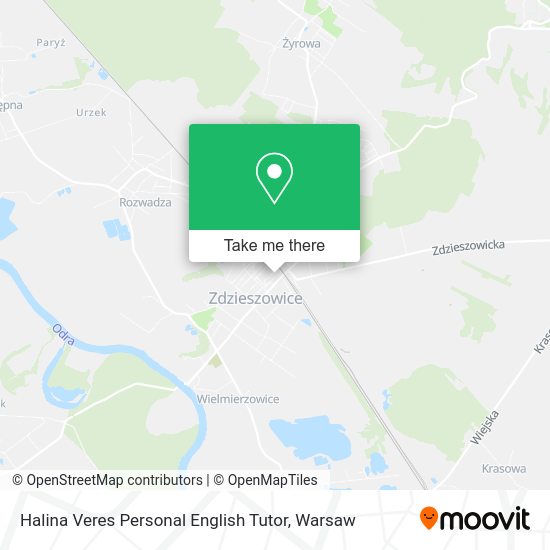 Halina Veres Personal English Tutor map