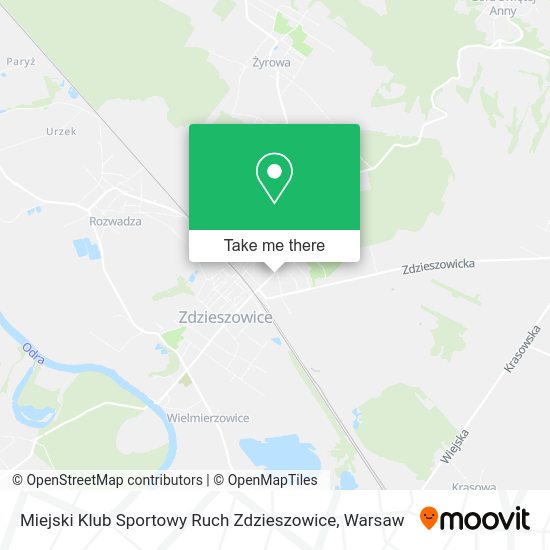 Miejski Klub Sportowy Ruch Zdzieszowice map