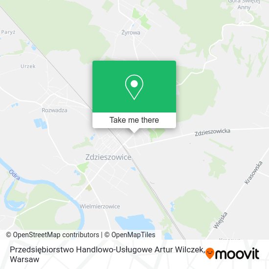 Przedsiębiorstwo Handlowo-Usługowe Artur Wilczek map