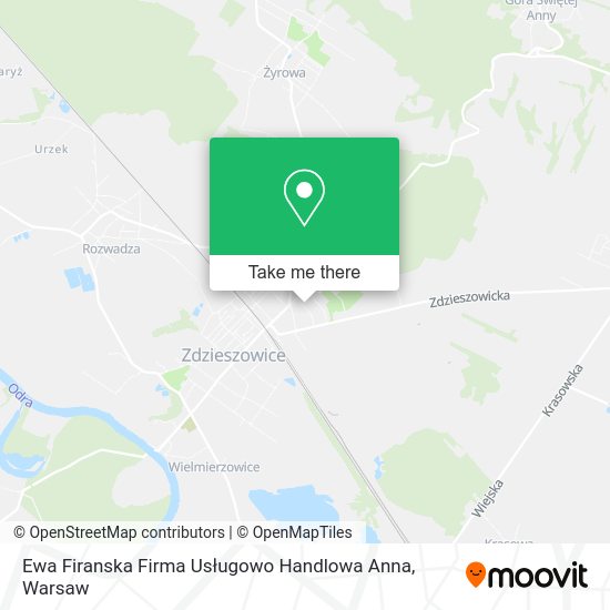 Ewa Firanska Firma Usługowo Handlowa Anna map