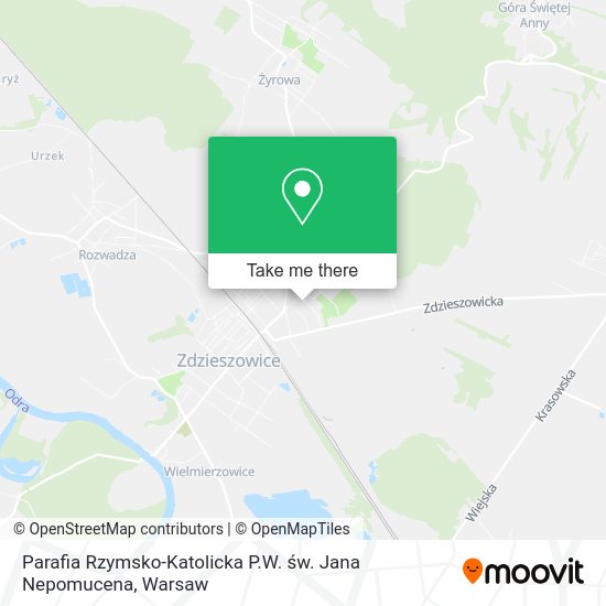 Parafia Rzymsko-Katolicka P.W. św. Jana Nepomucena map