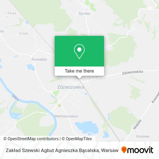 Zakład Szewski Agbut Agnieszka Bącalska map