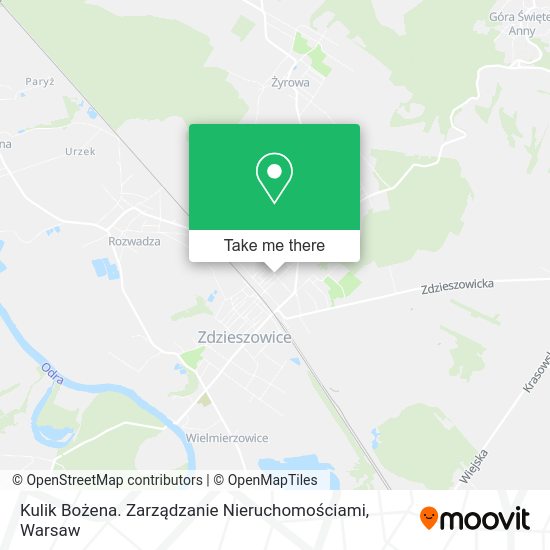 Kulik Bożena. Zarządzanie Nieruchomościami map