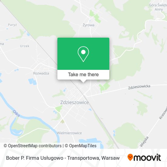 Bober P. Firma Usługowo - Transportowa map