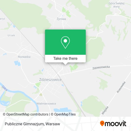 Publiczne Gimnazjum map