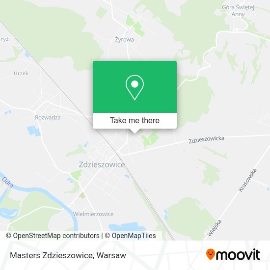 Masters Zdzieszowice map