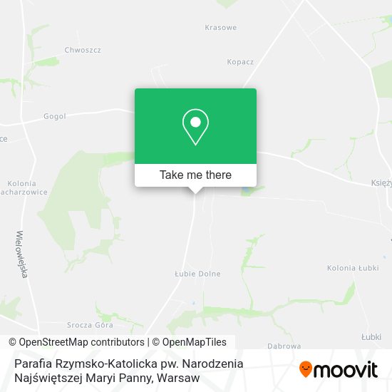 Parafia Rzymsko-Katolicka pw. Narodzenia Najświętszej Maryi Panny map