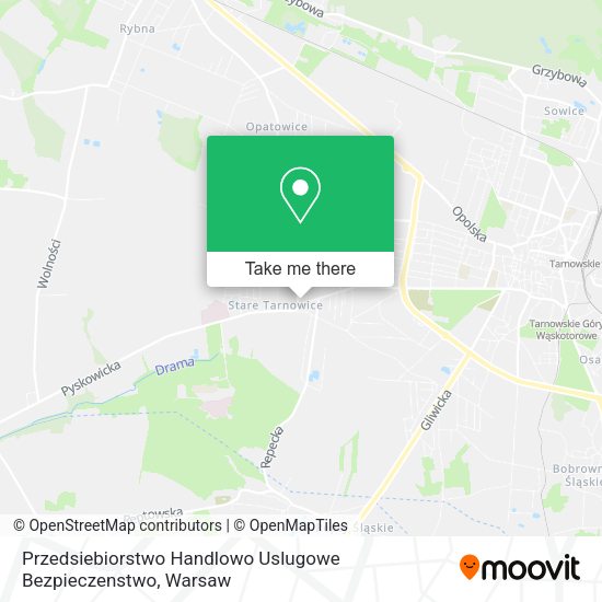 Przedsiebiorstwo Handlowo Uslugowe Bezpieczenstwo map