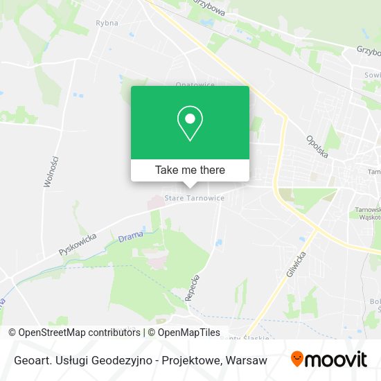 Geoart. Usługi Geodezyjno - Projektowe map