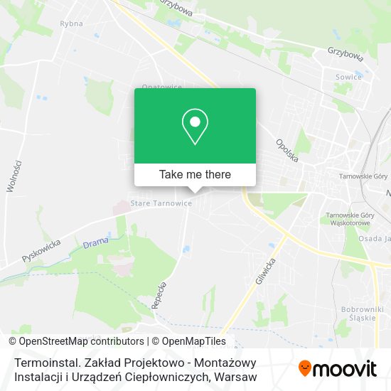 Termoinstal. Zakład Projektowo - Montażowy Instalacji i Urządzeń Ciepłowniczych map