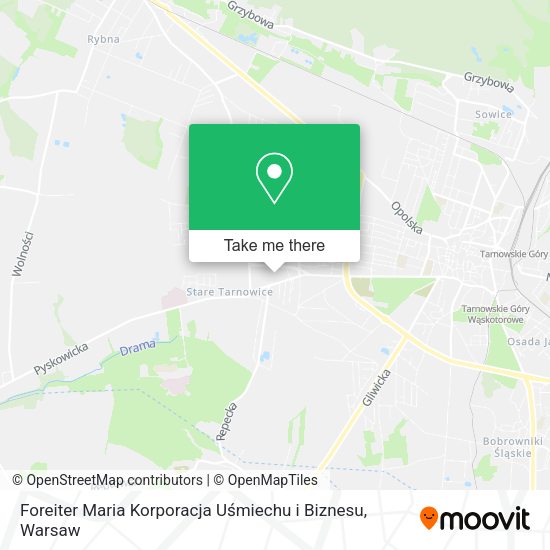 Foreiter Maria Korporacja Uśmiechu i Biznesu map