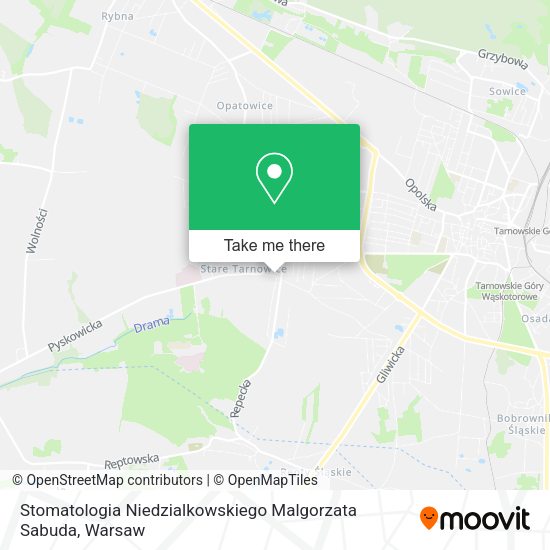 Stomatologia Niedzialkowskiego Malgorzata Sabuda map