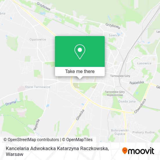 Kancelaria Adwokacka Katarzyna Raczkowska map