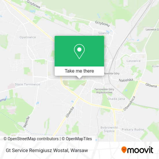 Карта Gt Service Remigiusz Wostal