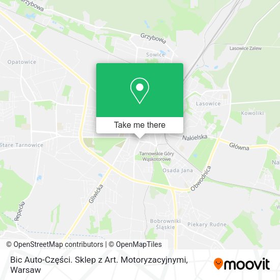 Bic Auto-Części. Sklep z Art. Motoryzacyjnymi map