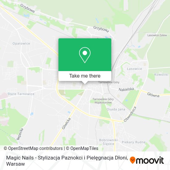 Magic Nails - Stylizacja Paznokci i Pielęgnacja Dłoni map