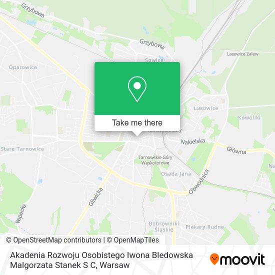 Akadenia Rozwoju Osobistego Iwona Bledowska Malgorzata Stanek S C map