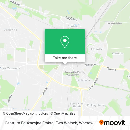 Карта Centrum Edukacyjne Fraktal Ewa Wałach