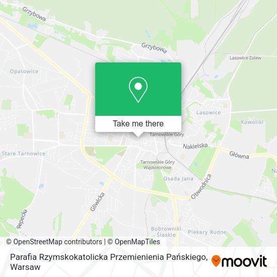 Карта Parafia Rzymskokatolicka Przemienienia Pańskiego