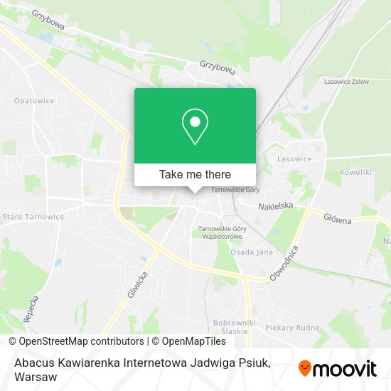 Abacus Kawiarenka Internetowa Jadwiga Psiuk map