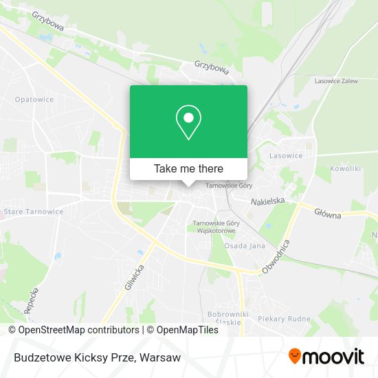 Budzetowe Kicksy Prze map