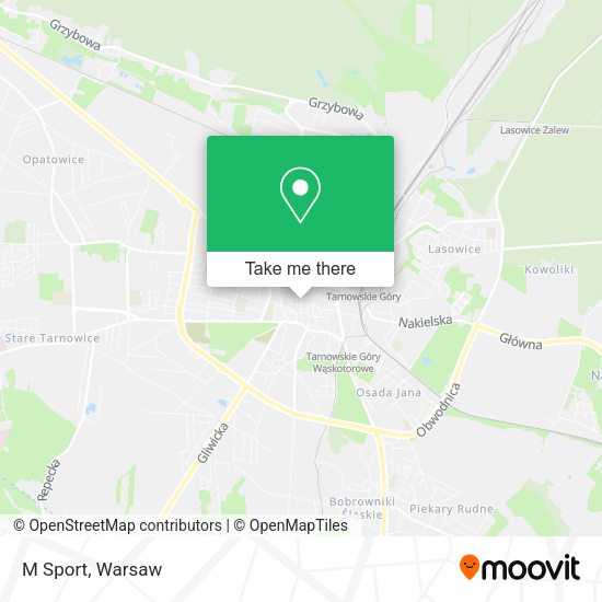 M Sport map